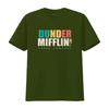 Vintage Retro Dunder Mifflin Paper Company Print Casual T Shirt vintage Washed streetwear designer clothes Soft Stylish