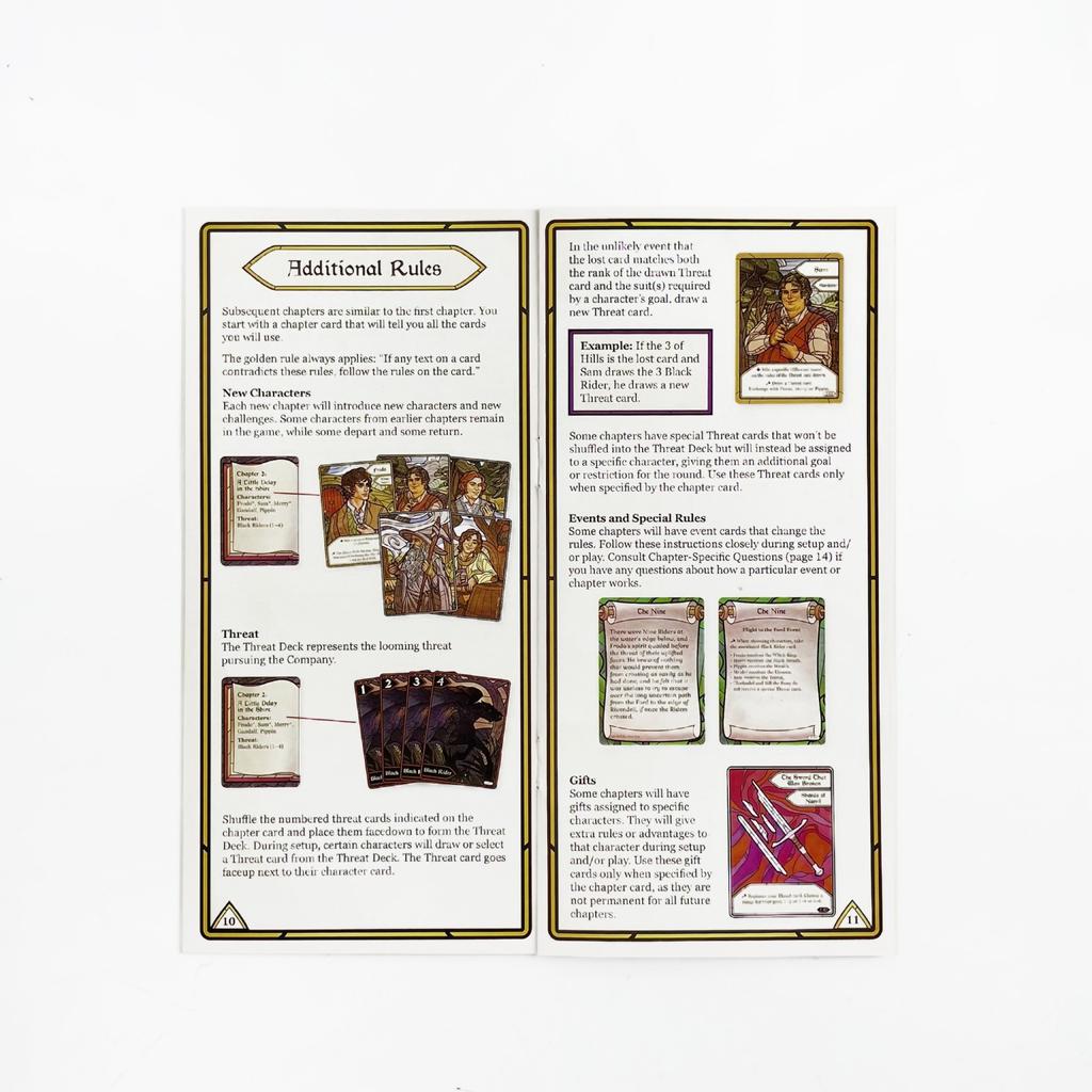 Братство Кольца Карточная кооперативная игра с розыгрышем карт 1-4 игрока