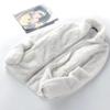 Unisex Polar Fleece Jacket: Double-Sided Thick Cardigan for Outdoor Use in Spring, Autumn, and Winter.