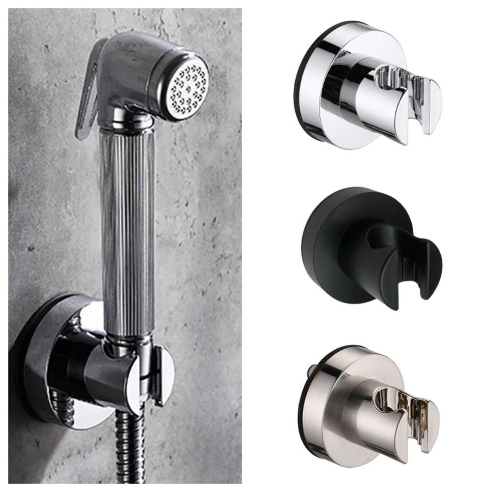 No Punching Suction Cup Shower Bracket Adjustable Shower Fixed Base  Bathroom Accessories