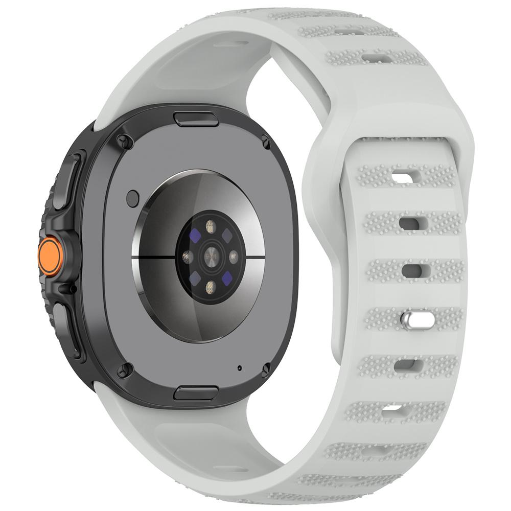 Ремешок для Samsung Galaxy Watch 8 Classic 46 мм, прочный силиконовый ремешок с регулируемой застежкой и скрытой пряжкой для Galaxy Watch 40 мм 44 мм