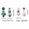 Creative Geometric Stud Earrings Flower Bohemian Dangle Earring  Women
