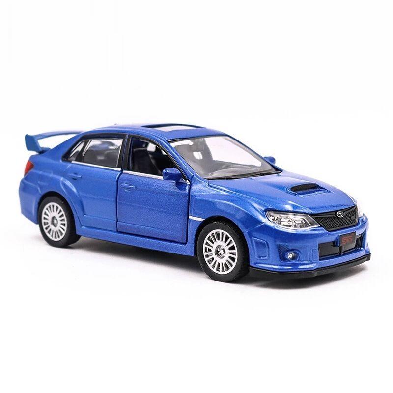 Subaru Impreza WRX STI 2010 Rally Car JDM Simulation Diecast & Toy Vehicle RMZ City 1:36 Alloy Model Gifts For Children