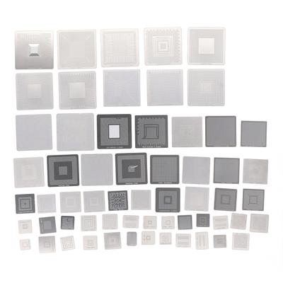 60 шт. BGA шаблоны для реболлинга 304 нержавеющая сталь универсальный набор шаблонов-сеток для реболлинга для компьютера