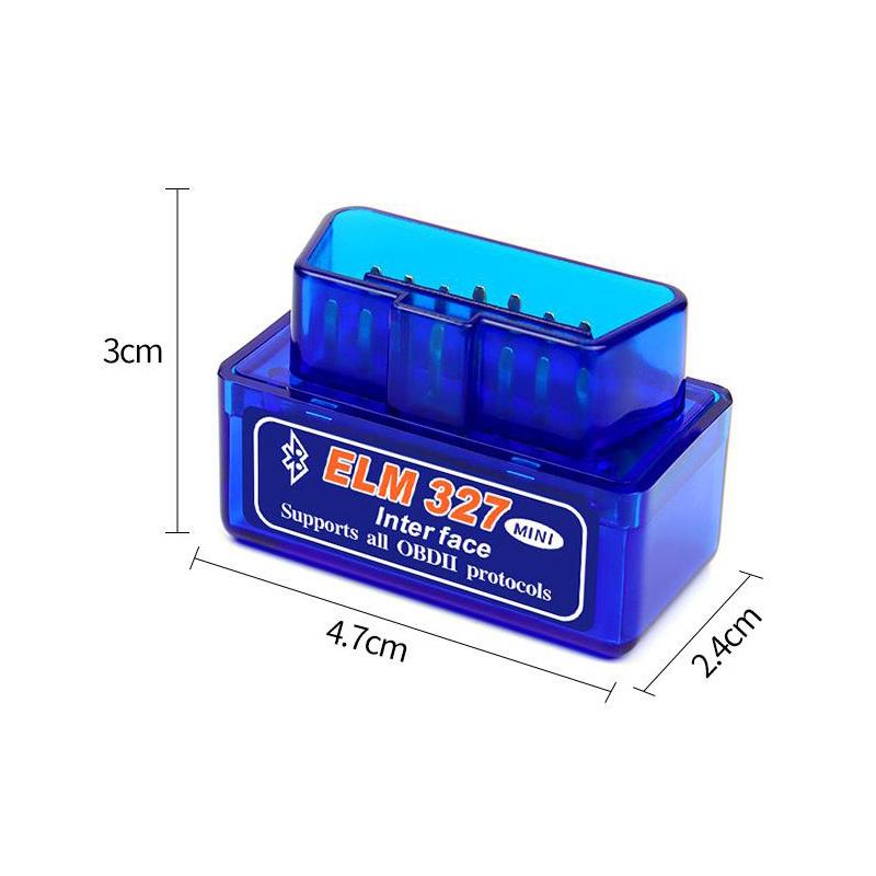Супер Мини ELM327 Bluetooth V1.5 PIC18F25K80 ELM 327 V1.5 OBD2 Сканер Универсальный Диагностический Инструмент Android IOS
