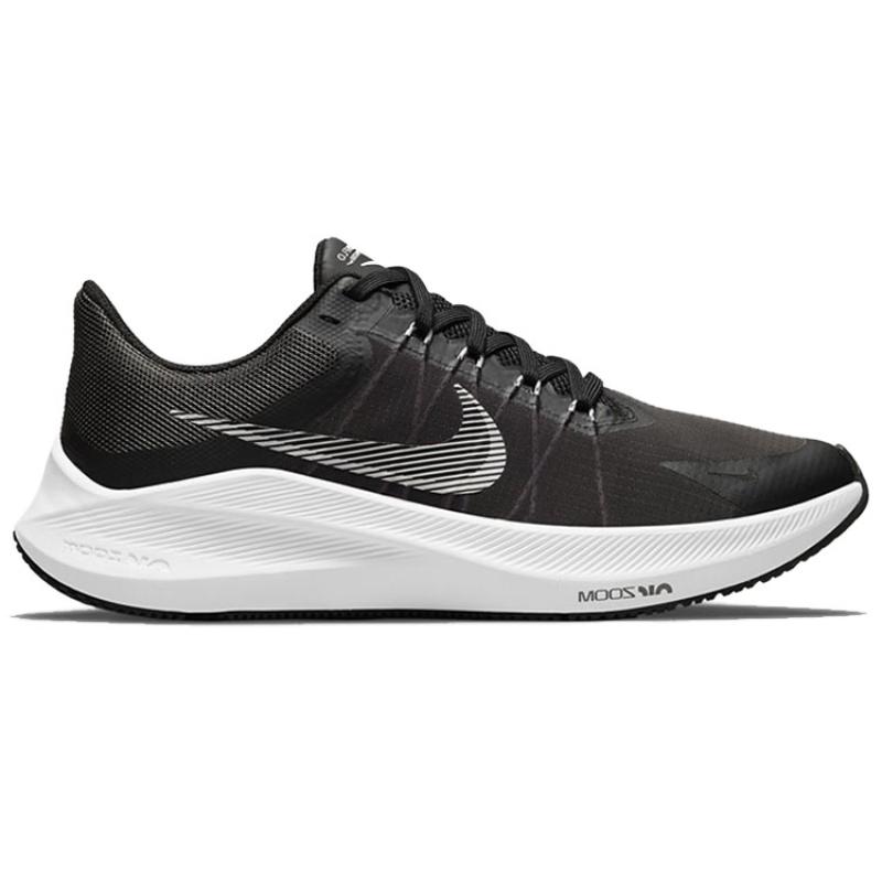 Nike Женские кроссовки Zoom Winflo 8 Черный Белый повседневные CW3421-005