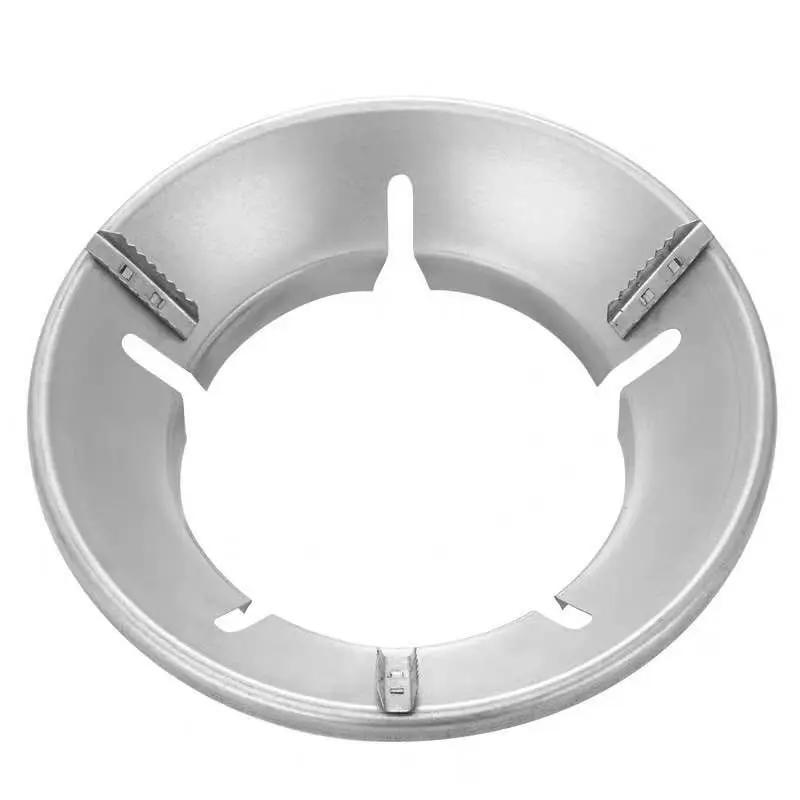 Противопожарное ветровое стекло, защитное газовое покрытие, ветрозащитное кольцо, противоскользящий кронштейн, утолщенная газовая плита, энергосберегающее кольцо