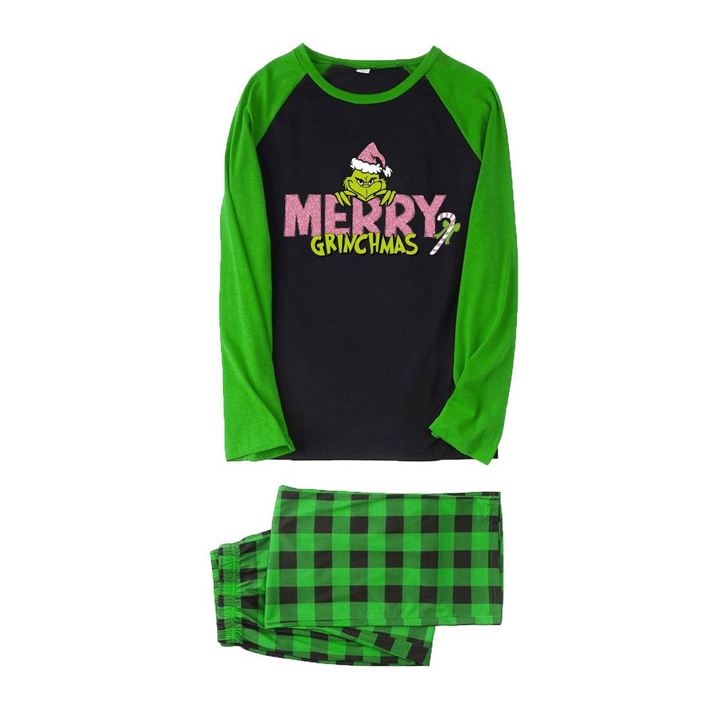 Комплект из топа и брюк с рождественскими принтами для всей семьи Одинаковые комплекты для всей семьи