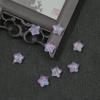 10 шт. 8 мм звезда разноцветные архаичные аксессуары с золотой фольгой матовое стекло кулон для изготовления ювелирных изделий DIY очаровательные украшения