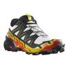 SALOMON Speedcross 6 Удобные Нескользящие Прочные Поддерживающие Низкие Походные Кроссовки Мужские Походные Кроссовки Черные Белые Желтые 417378