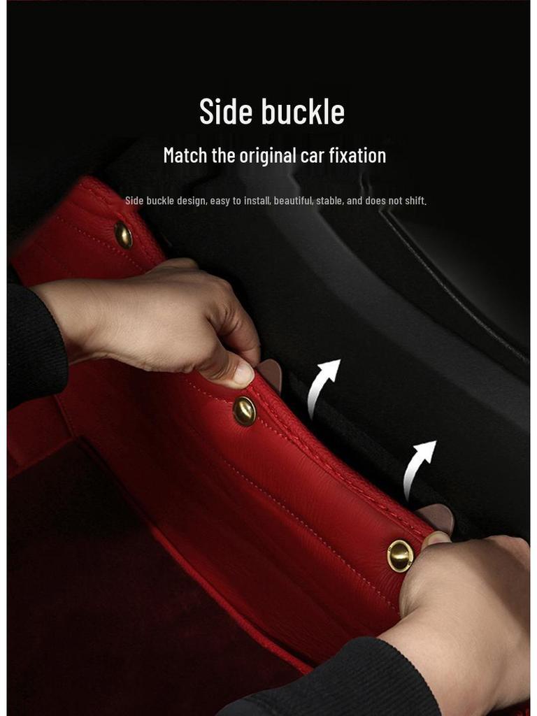 Genuine Leather Floor Mats for BYD Tang, Song, Yuan, Ming, Qin, Han, Dolphin, Seal - Pure Cowhide, Full Coverage