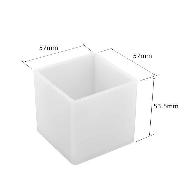 Силиконовая форма для литья из смолы 3D куб для DIY, кристальной эпоксидной УФ-смолы, изготовления ювелирных изделий, поделок, кристального украшения, силиконовая форма