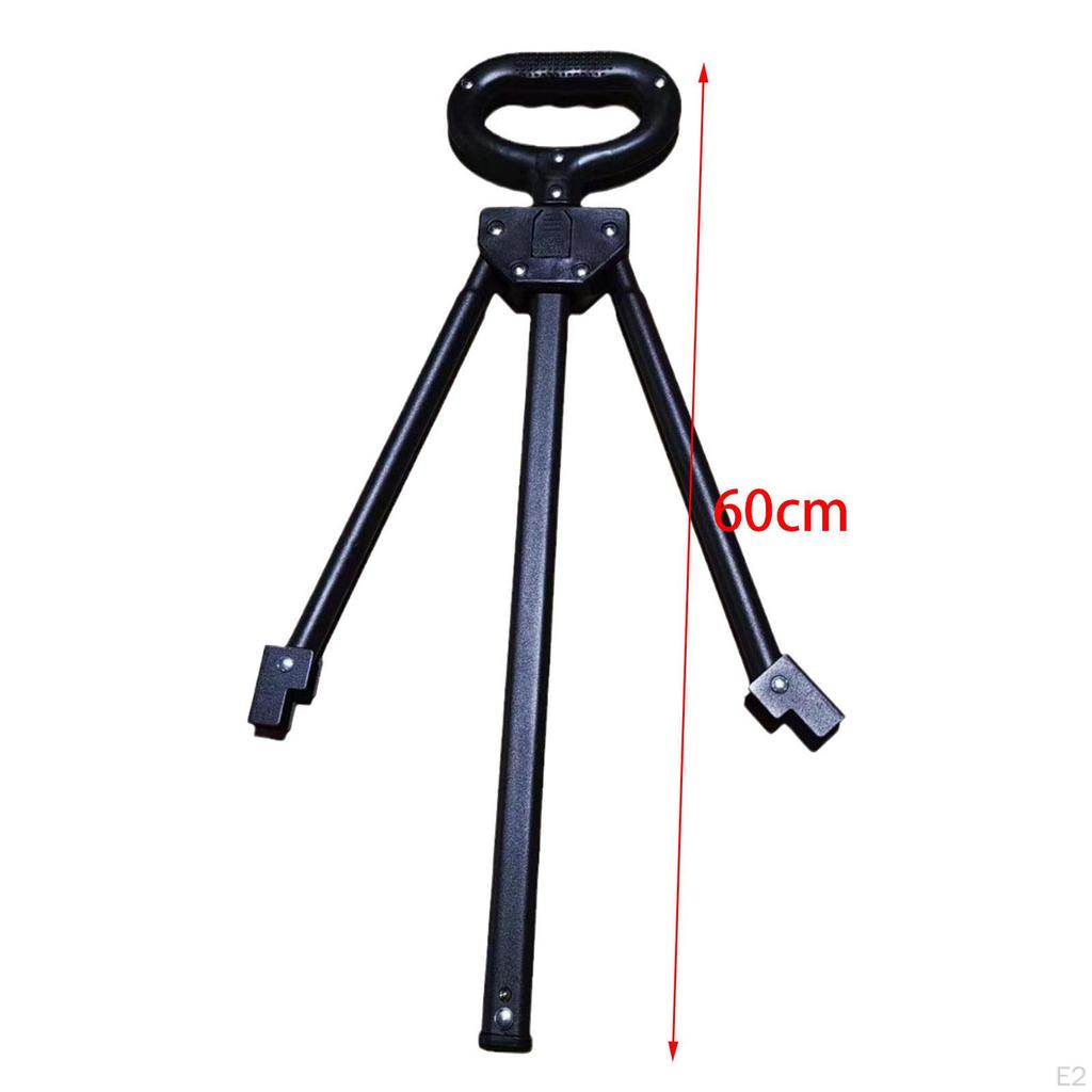 Folding Wagon Push Handle Trolley Stroller Extendable Detachable Adjustable Foldable