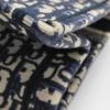 [Pre-Owned] Book Tote Hand-Embroidered Monogram Large Capacity Canvas Tote Bag - Excellent #L5M520
