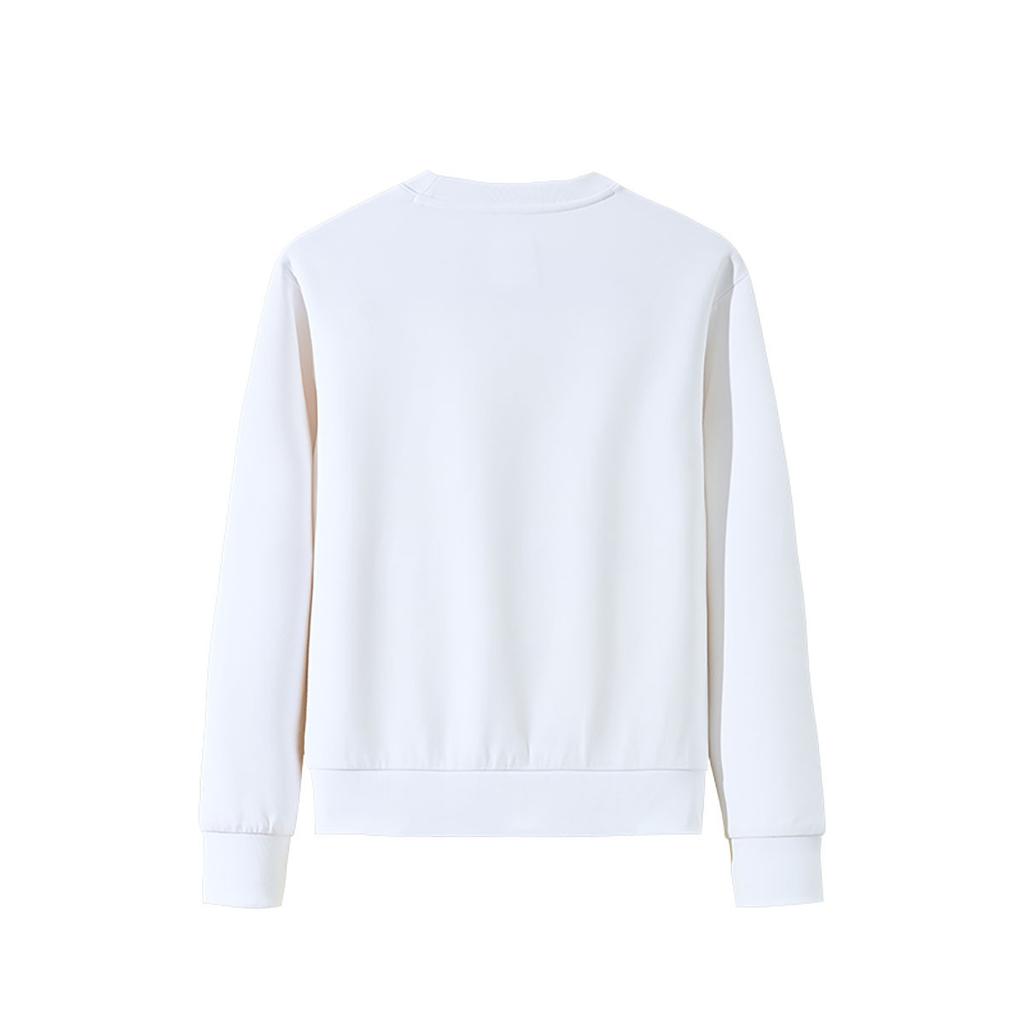 Anta Тренировочная серия Letter Повседневный удобный пуловер Толстовка Женская толстовка Белоснежная 162447713S-1