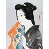 Japanese Geisha Illustration Poster Print Sexy Women Ukiyo E Canvas Painting Antique Asian Wall Art Living Room Home Decor Gifts