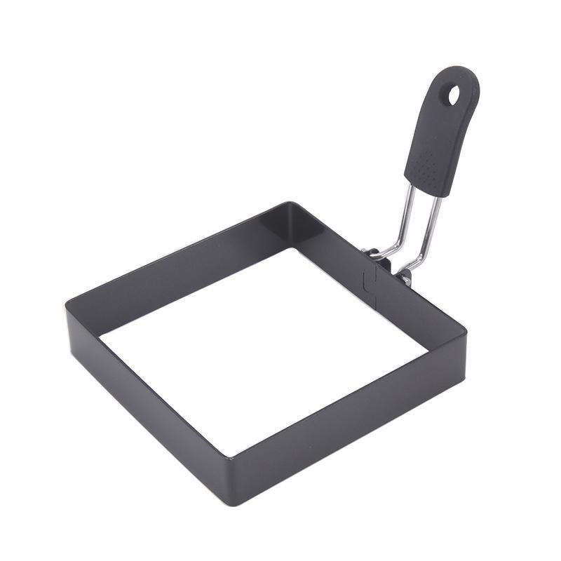 Кольцо для яиц с силиконовой ручкой, кольцо для жарки яиц, антипригарное круглое кольцо для приготовления яиц, форма для приготовления яиц, инструмент для сэндвичей на завтрак