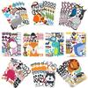 40 Sheets Make Your Own Sticker for Kid, Make Animal Face Sticker, DIY Party Festival Favor Reward Funny Art Craft,Creative Toy Unicorn Puzzle Playset