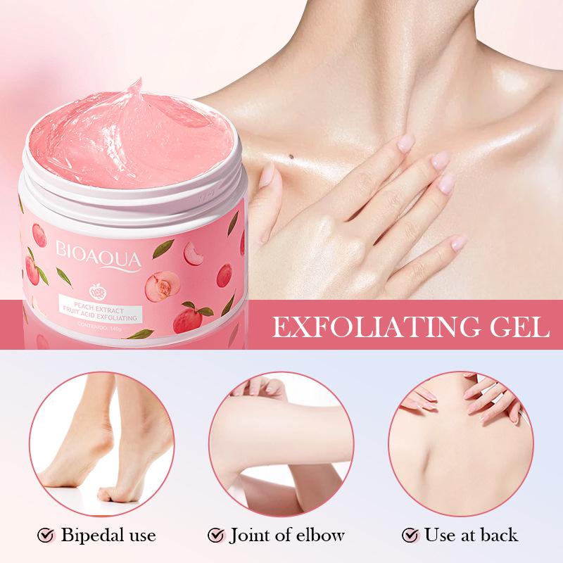 Peach Exfoliator 140g Cleansing Body Scrub