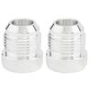 2pcs Aluminum Alloy 12AN Male Weld on Bung Fitting 12AN Male Flare Weldable Fuel Tank Fitting Adapter Connector