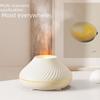 Seven-Color Flame Aromatherapy Humidifier & USB Atmosphere Lamp