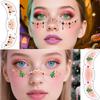Waterproof Temporary Freckle Tattoos Christmas Party Makeup Long Lasting Fake Stickers Holiday Events