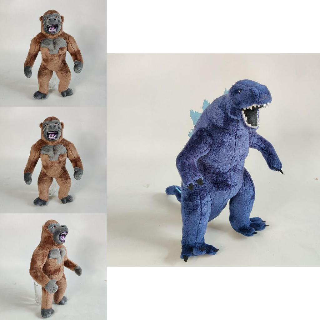 Cute Godzilla Vs Kong Plush Toy King Kong Soft Stuffed Doll Perfect For Collectors