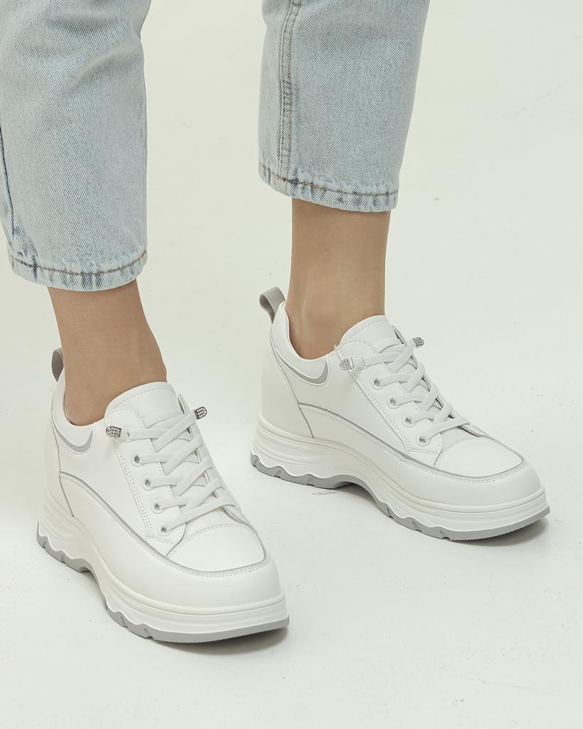 Кроссовки Prima d'Arte 23010 36 белые кожа