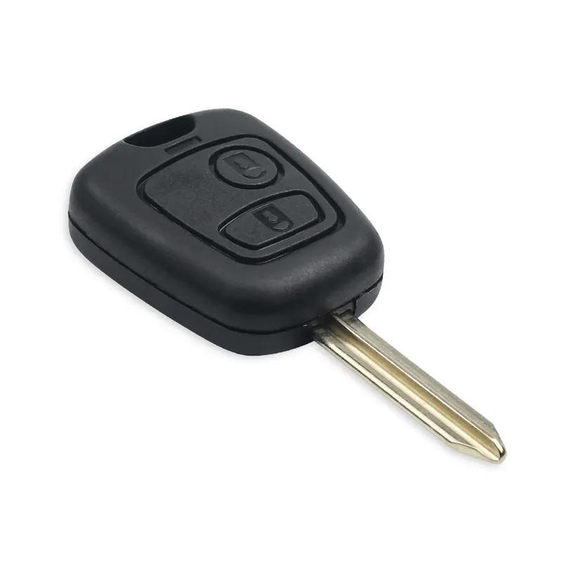 KEYYOU 1Pcs Remote Car Key 433mhz ID46 For Peugeot 106 107 206 306 307 207 407 Partner For Citroen C1 C2 C3 C4 Saxo Picasso