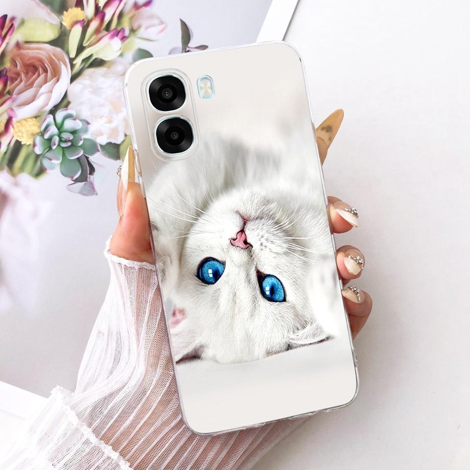 Крутой Стиль Мультяшная Модная Чехол для Телефона Для Oppo A6x A6s A6t A6 4G 5G / Oppo A6T Pro 4G Fundas Прозрачный Мягкий Силиконовый Coque Чехол