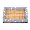 Summer Cool Wave Pet Mat Mat with Edge Square Kennel for Small Dogs Teddy