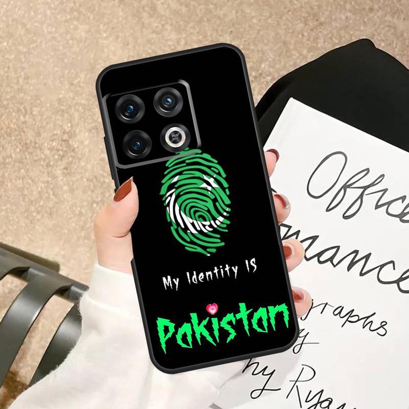 Pakistan Flag Case For OnePlus 10 Pro 10T 8T 13T 15 13 12 11 15R 13R 12R Nord 5 CE 4 2 3 Lite N20 N30 Cover