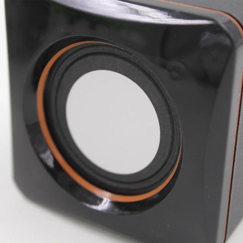 1 пара мини-компьютерных колонок USB проводные колонки универсальный стереозвук объемный громкоговоритель для ПК ноутбука