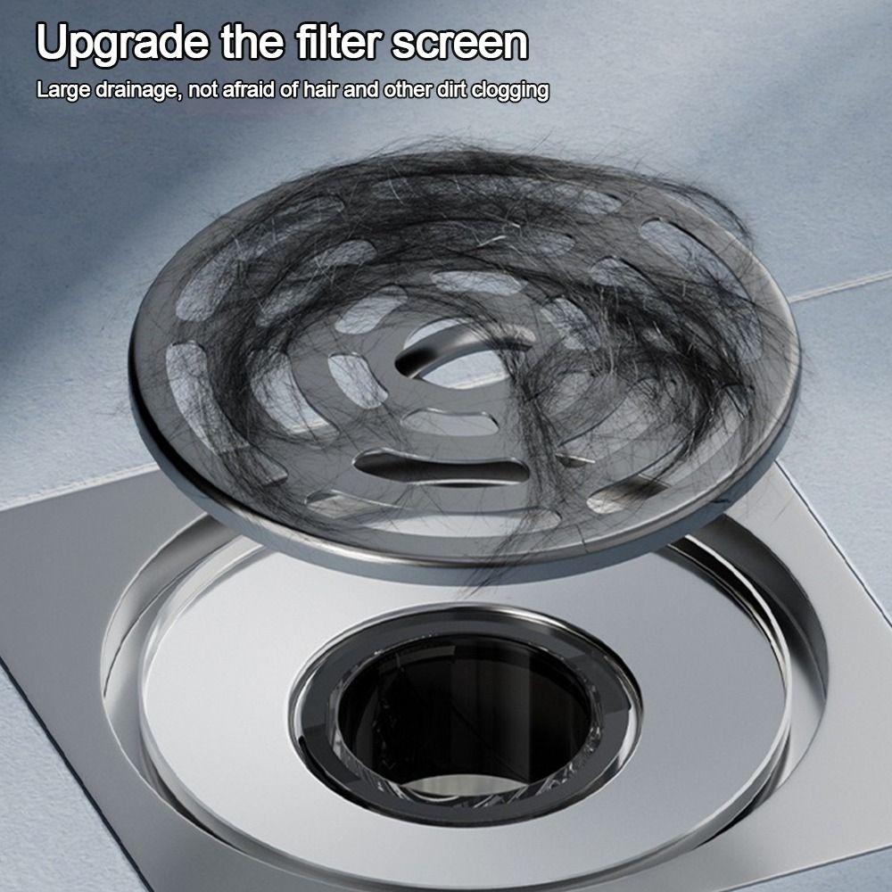 Anti Odor Sink Strainer Insect Prevention Sewer Drain Filter Plug Kitchen Bathroom Accessories