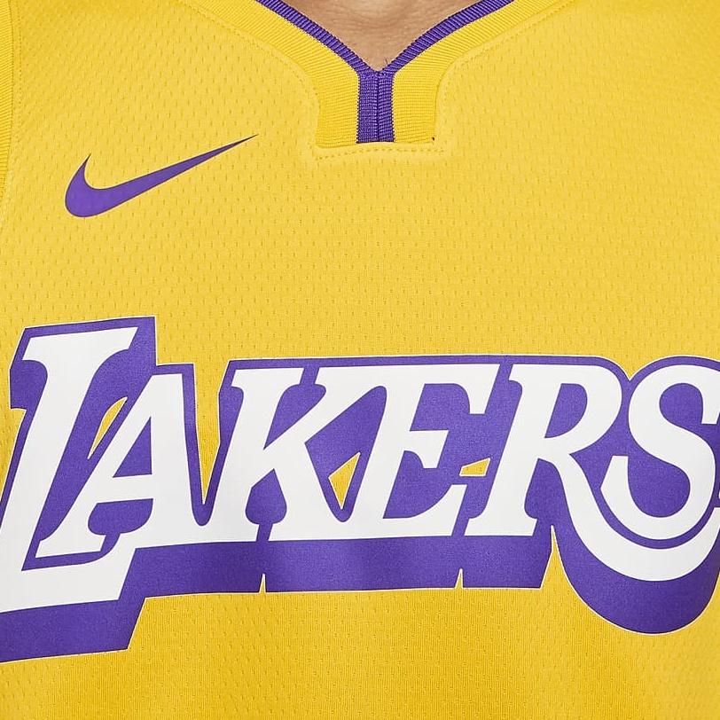 Nike X NBA SW 19-20 Городская версия Майка Swingman 'Anthony Davis 3' Мужская AV4646-732