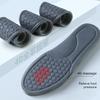 NO.8 1Pair Sport Insoles for Shoes Sweat-Absorbing Breathable Deodorant Insole for Feet Growing Sole Sponge Massage Shoe Inserts Pads