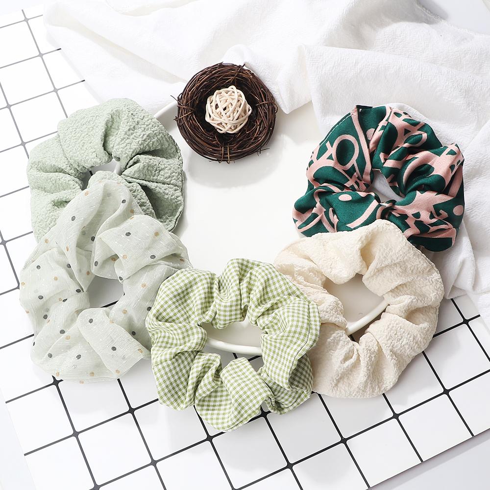 47 стилей 5 шт. Модные эластичные резинки для волос Простые базовые держатели для хвостика Резинки Головные уборы для женщин Девушек Аксессуары для волос Подарок