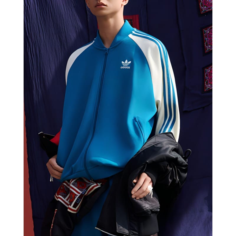 adidas Куртка Originals Dkn Sst 'Синий Белый' IX4241