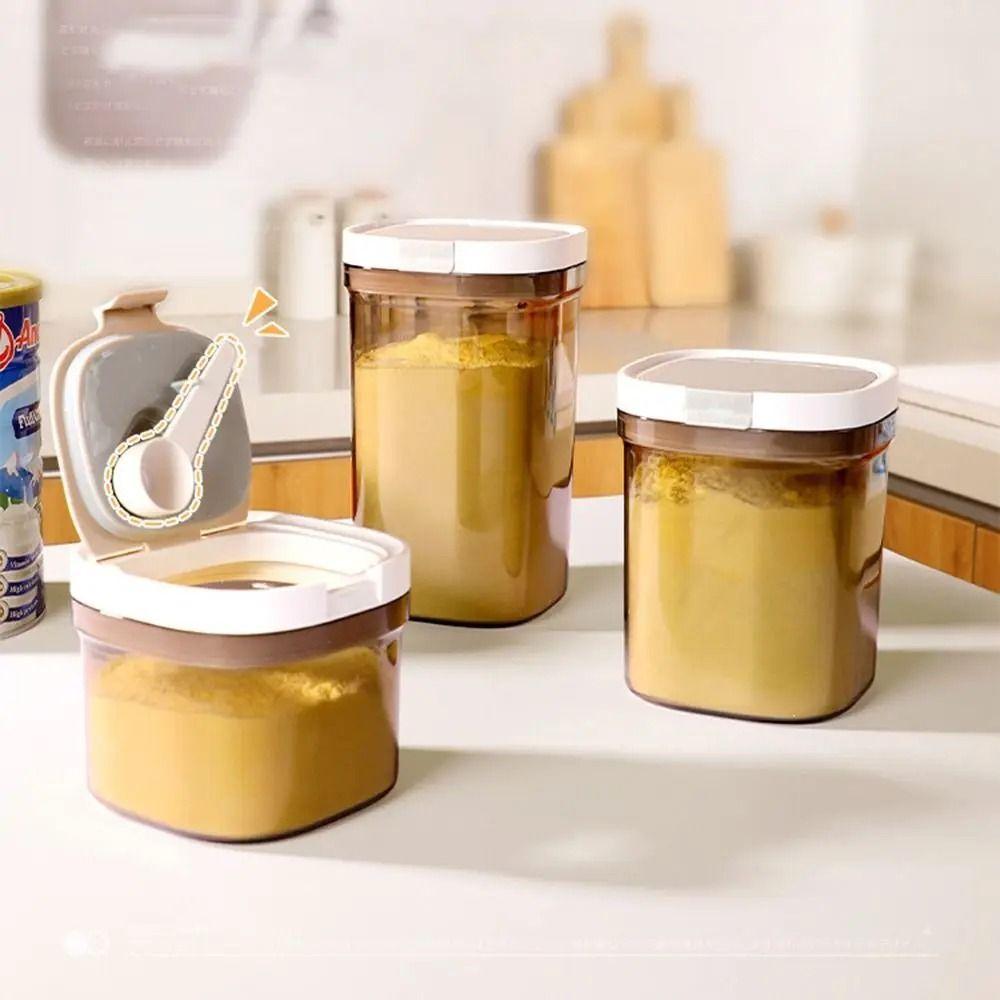 Reusable Milk Powder Jar UV-Resistant Airtight Container Multi-purpose Coffee Bean Can Grain