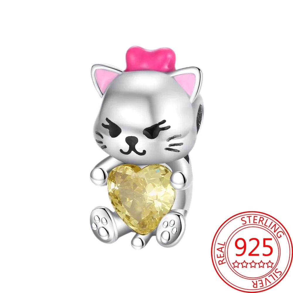 Exquisite Copper Little Monkey Embracing Red Heart Pendant Fit Bracelet Necklaces Party Pairing With Handmade Gifts