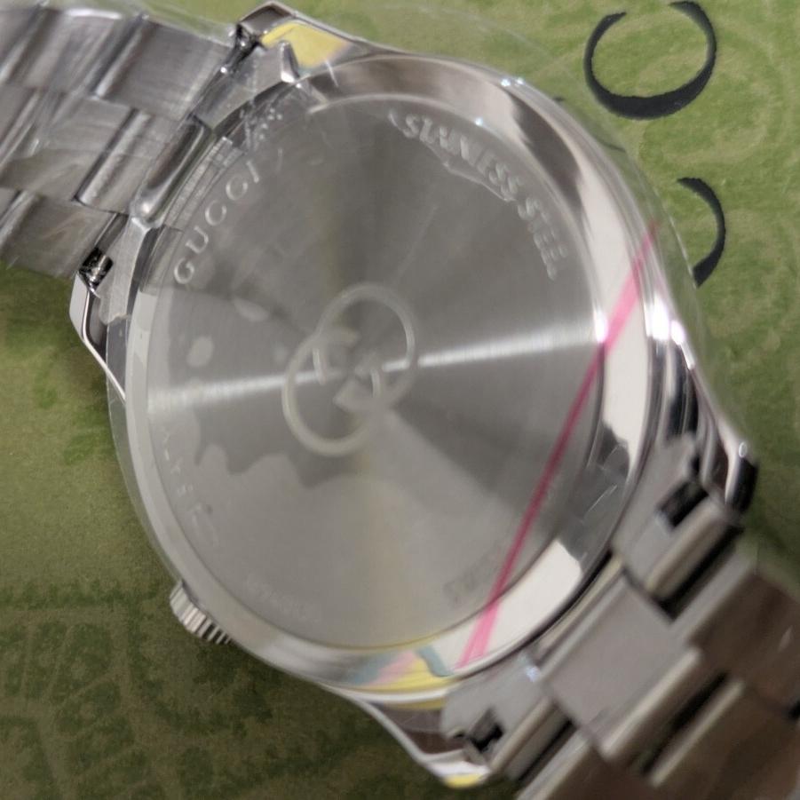 Б/у Новый и неиспользованный GUCCI GTimeless 30 мм часы розовый циферблат бриллианты YA1265062 женские Gucci перламутр