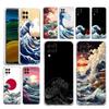 Case For Samsung A54 A52 A50 A70 A40 A20S A20E A02S A12 A14 A22 A24 A42 A34 A32 5G A04s Cover Japan The Great Wave Of Kanagawa