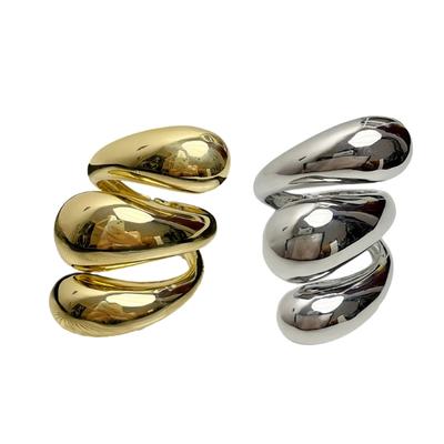 Модные винтажные браслеты, нерегулярные широкие манжеты, геометрические браслеты, сплавная текстура, подходят для вечеринок и повседневной носки