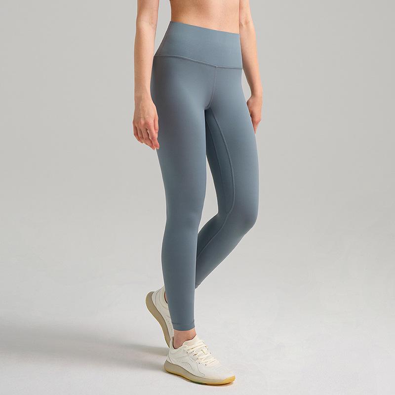 Women's Extra Long High Waist Nude Feel Yoga Leggings – Four-Way Stretch for Fitness & Running