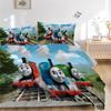 Thomas Friends Adventure Print 3Pcs Bedding Setduvet Cover With 2 Bedropillowcase Home Birthday Gift