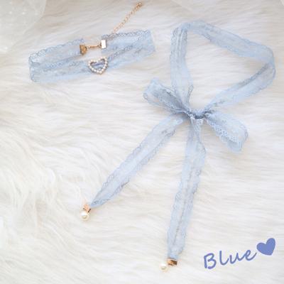 Женское модное ожерелье Сказочное кружево Искусственный жемчуг Чокер Цепочка для ключицы Ювелирное изделие