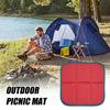 Портативный легкий мини-водонепроницаемый складной коврик с сумкой для хранения, износостойкий нескользящий утолщенный уличный коврик для пикника