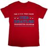 The Beatles Unisex Adult Washington Â´64 Stars Setlist T-Shirt
