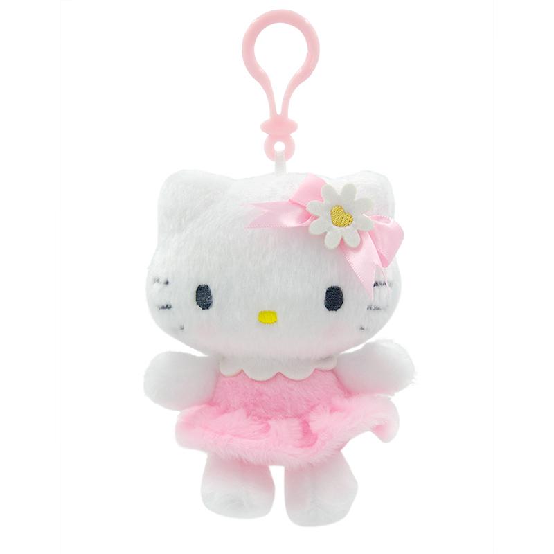 Genuine Sanrio Piano Plush Toy Hello Kitty My Melody Kuromi Cinnamoroll Cartoon Student Backpack Pendant Decoration Girl Gift