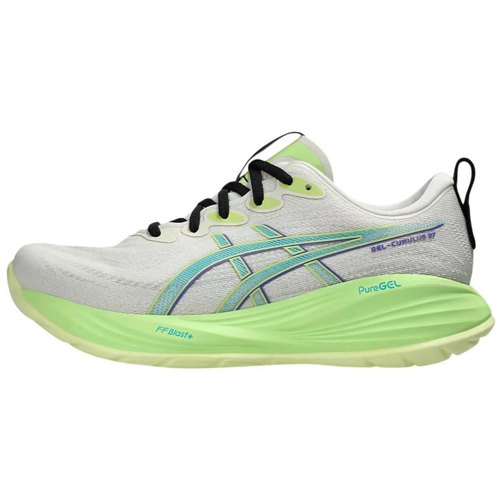 Asics Gel Cumulus 27 Birch Lime Green Men Sneakers Cream 1011B960-200